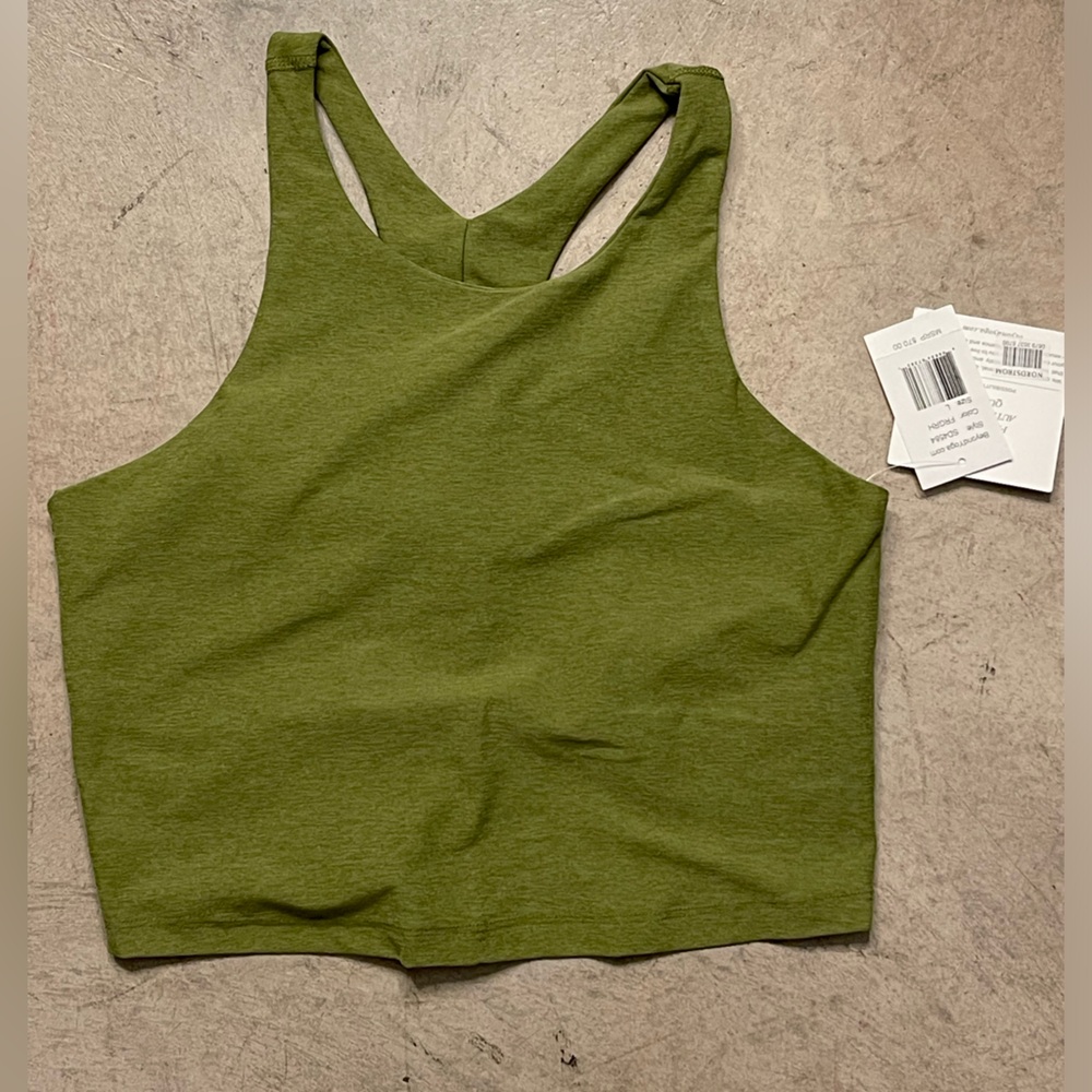 Beyond Yoga, Large Green cropped top tank